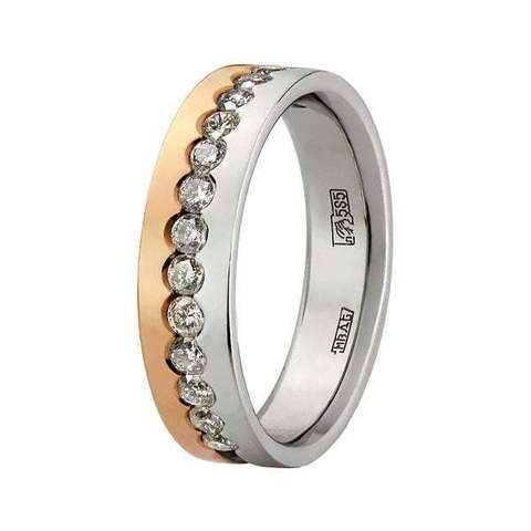 Обручальное кольцо 10142 из Комбинированные от Ювелирный салон Юверос 1