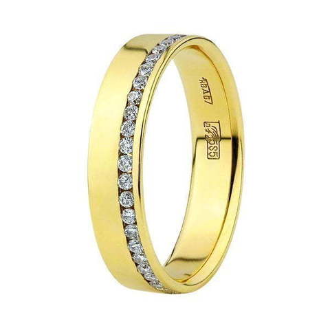 Обручальное кольцо 10151Ж из Желтое золото от Ювелирный салон Юверос 1