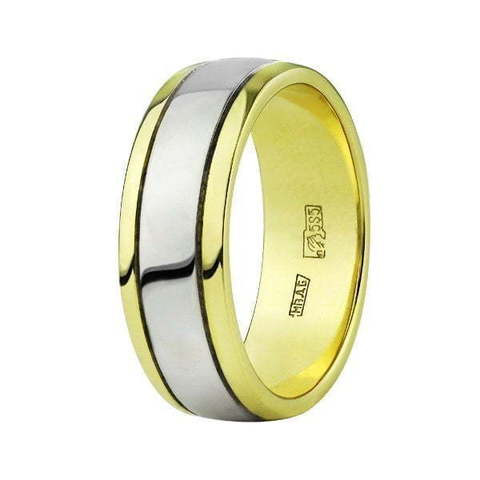Обручальное кольцо 10220Ж из Комбинированные от Ювелирный салон Юверос 1