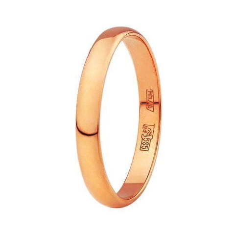 Обручальное кольцо 122000К из Розовое (красное) золото от Ювелирный салон Юверос 1