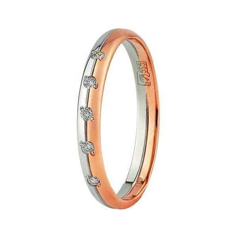 Обручальное кольцо Кл 050 из Комбинированные от Ювелирный салон Юверос 1