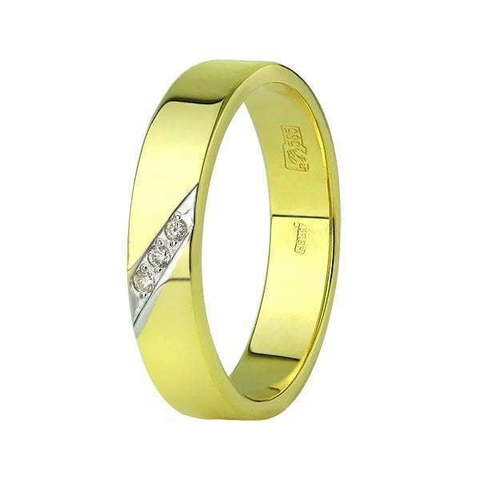 Обручальное кольцо Кл 0067Ж из Желтое золото от Ювелирный салон Юверос 1