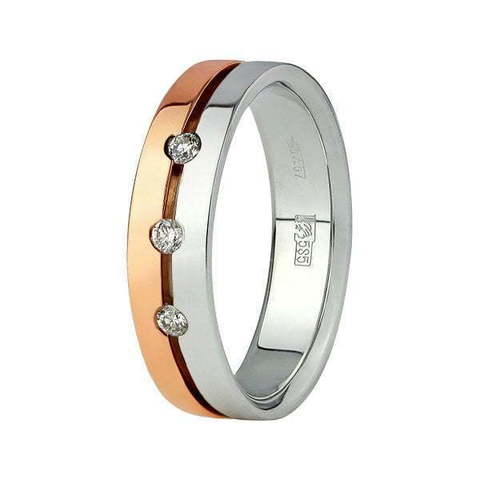 Обручальное кольцо 10146К из Комбинированные от Ювелирный салон Юверос 1