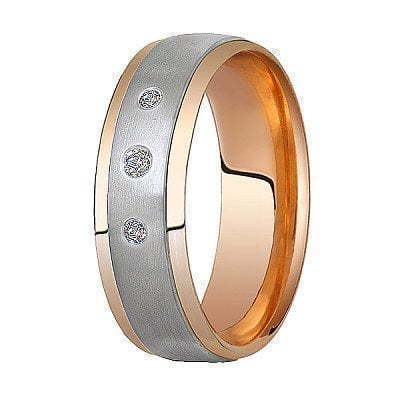 Обручальное кольцо 10706 из Комбинированные от Ювелирный салон Юверос 1