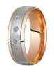 Обручальное кольцо 10706 из Комбинированные от Ювелирный салон Юверос 1