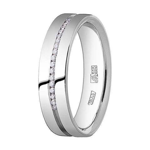 Обручальное кольцо 10156Б из Белое золото от Ювелирный салон Юверос 1