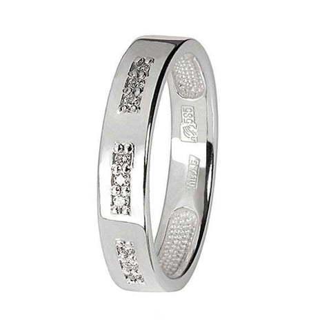 Обручальное кольцо 0110457 из Белое золото от Ювелирный салон Юверос 1