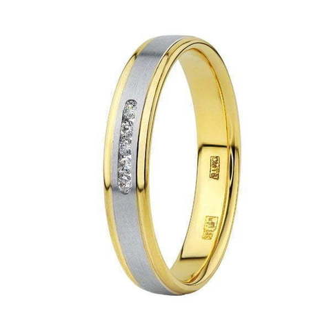 Обручальное кольцо 1000316 из Комбинированные от Ювелирный салон Юверос 1
