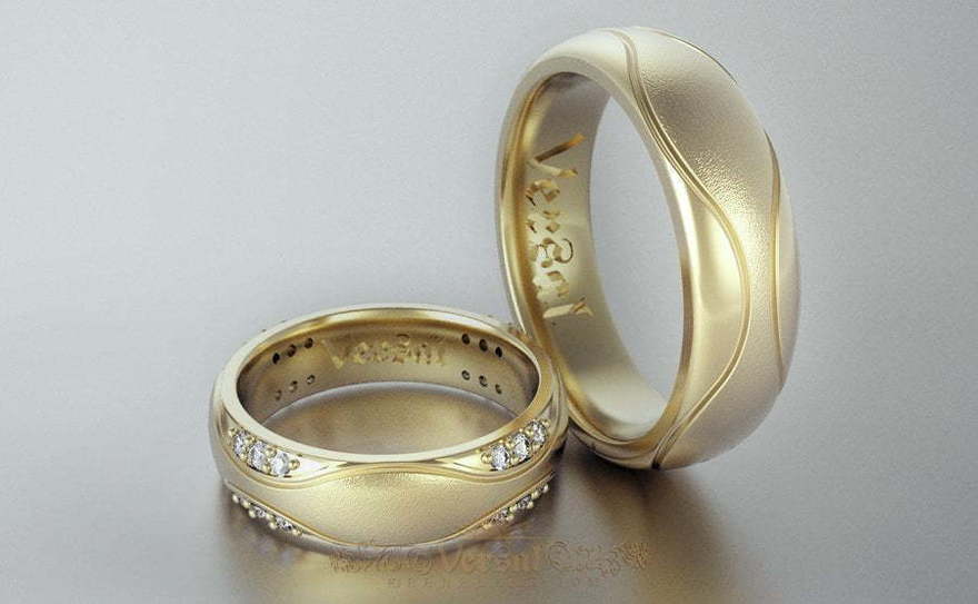 Обручальные кольца VGOK0068 из Желтое золото от Ювелирный Дом Версаль 1