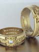 Обручальные кольца VGOK0085 из Желтое золото от Ювелирный Дом Версаль 1
