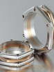 Обручальные кольца VGOK0095 из Комбинированные от Ювелирный Дом Версаль 2