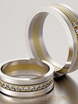 Обручальные кольца VGOK0126 из Комбинированные от Ювелирный Дом Версаль 1