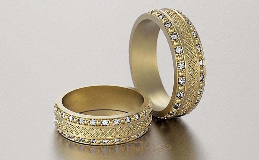 Обручальные кольца VGOK0002 из Желтое золото от Ювелирный Дом Версаль 1