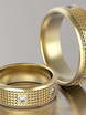 Обручальные кольца VGOK0090 из Желтое золото от Ювелирный Дом Версаль 1