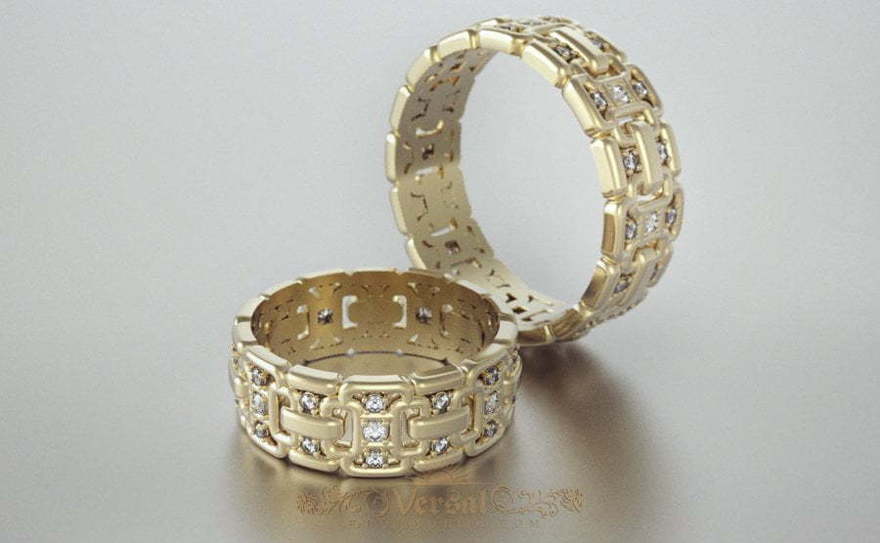 Обручальные кольца VGOK0172 из Желтое золото от Ювелирный Дом Версаль 1