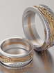 Обручальные кольца VGOK0117 из Комбинированные от Ювелирный Дом Версаль 4