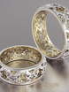 Обручальные кольца VGOK0119 из Комбинированные от Ювелирный Дом Версаль 1