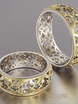 Обручальные кольца VGOK0119 из Комбинированные от Ювелирный Дом Версаль 4