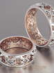 Обручальные кольца VGOK0119 из Комбинированные от Ювелирный Дом Версаль 6