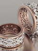 Обручальные кольца VGOK0115 из Комбинированные от Ювелирный Дом Версаль 4