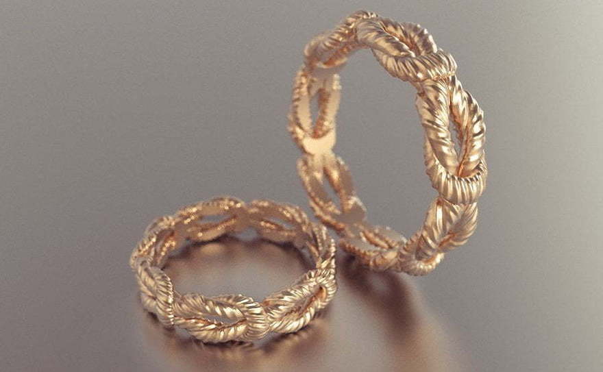 Обручальные кольца VGOK0180 из Розовое (красное) золото от Ювелирный Дом Версаль 1