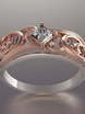 Помолвочное кольцо VGPK0101 из Комбинированные от Ювелирный Дом Версаль 3