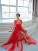 Красное платье Камелия от Будуарные платья Юлии Блейх 1