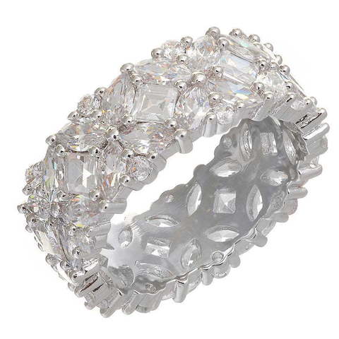 Помолвочное кольцо SJ13431 из Посеребренная бижутерия от Love Wedding Couture 1
