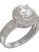 Помолвочное кольцо SJ14249 из Посеребренная бижутерия от Love Wedding Couture 1