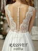 Свадебное платье Роса. Силуэт А-силуэт. Цвет Белый / Молочный. Вид 6