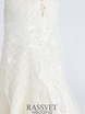 Свадебное платье Ванесса. Силуэт Рыбка. Цвет Белый / Молочный. Вид 8