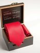 Галстук красный с платком в коробке от Прокат мужских костюмов BLACKTUX 1