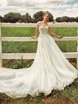 Свадебное платье Leiva. Силуэт А-силуэт. Цвет Белый / Молочный. Вид 1