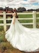 Свадебное платье Leiva. Силуэт А-силуэт. Цвет Белый / Молочный. Вид 2