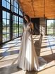 Свадебное платье Ларсен-2. Силуэт А-силуэт. Цвет Белый / Молочный. Вид 1