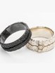 Обручальные кольца 543 из Серебро, Позолоченная бижутерия от Ювелирная мастерская White Lake 1
