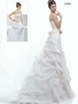 Свадебное платье 9160. Силуэт А-силуэт. Цвет Белый / Молочный. Вид 2