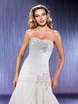Свадебное платье 77871. Силуэт А-силуэт. Цвет Белый / Молочный. Вид 2