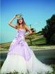 Свадебное платье 3004. Силуэт А-силуэт. Цвет Лавандовый / Фиолетовый. Вид 1