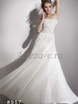 Свадебное платье 957. Силуэт А-силуэт. Цвет Белый / Молочный. Вид 1