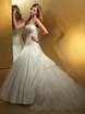 Свадебное платье 958. Силуэт А-силуэт. Цвет Белый / Молочный, Айвори / Капучино. Вид 1