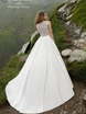 Свадебное платье Фанданго. Силуэт А-силуэт. Цвет Белый / Молочный. Вид 2