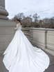 Свадебное платье Avalon. Силуэт А-силуэт. Цвет Белый / Молочный. Вид 2