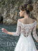 Свадебное платье Agata. Силуэт А-силуэт. Цвет Белый / Молочный. Вид 3