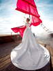 Свадебное платье Santa Clara. Силуэт Пышное, А-силуэт. Цвет Белый / Молочный. Вид 2