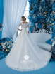 Свадебное платье Leonarda. Силуэт А-силуэт. Цвет Белый / Молочный. Вид 2