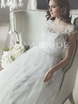 Свадебное платье Amalia. Силуэт А-силуэт. Цвет Белый / Молочный. Вид 3