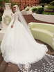 Свадебное платье Lenda. Силуэт Пышное, А-силуэт. Цвет Белый / Молочный. Вид 2