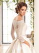 Свадебное платье Keitlin. Силуэт А-силуэт. Цвет Белый / Молочный. Вид 3