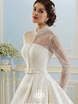 Свадебное платье 13480. Силуэт А-силуэт. Цвет Белый / Молочный. Вид 1
